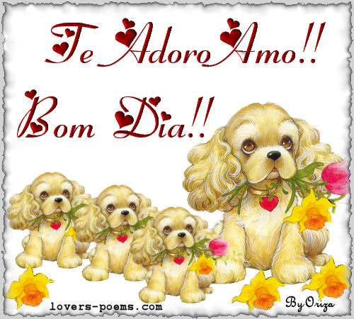 Bom dia, amor...carregando...