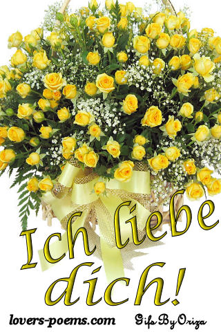 Ich liebe dich